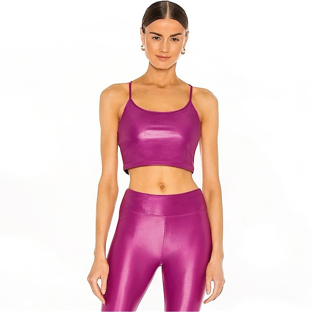 Koral Leah Infinity Sports Bra in Rose Orchid